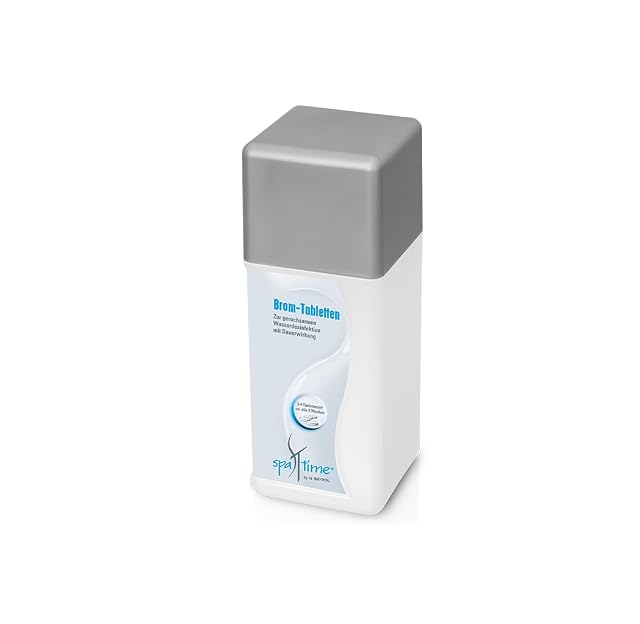 Bayrol SpaTime bromine tablets of 20 grams in an 800 gram pack for hot tubs