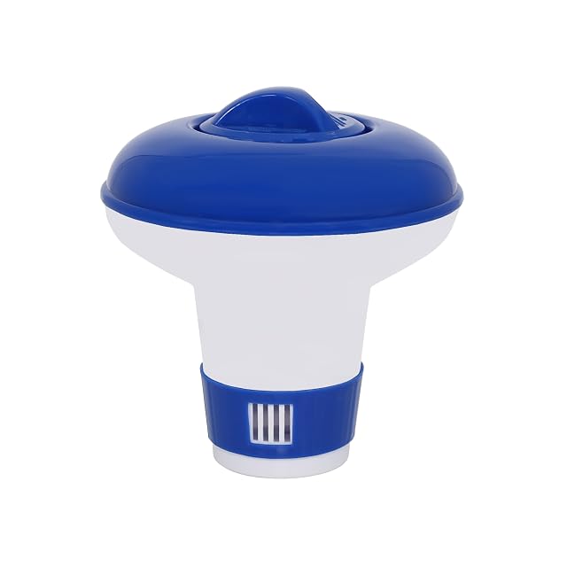 HAF floating chemical dispenser for 20 gram chlorine and bromine tablets