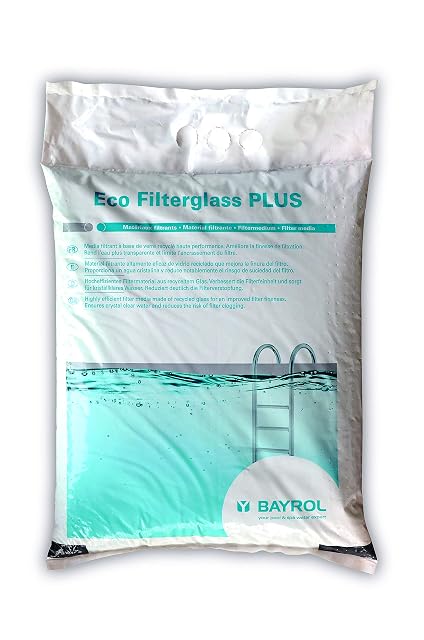 Bayrol Eco Filterglass Plus, 25 kilograms of recycled filter glass at 0.3 to 1.0 millimetres