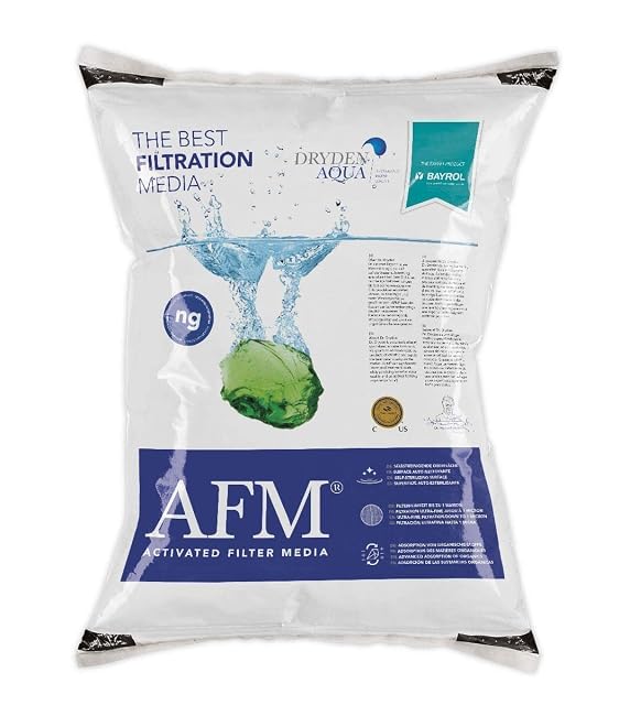 SAXONICA AFM activated filter glass, 21 kilograms of recycled green and brown glass at 0.4 to 0.8 millimetres