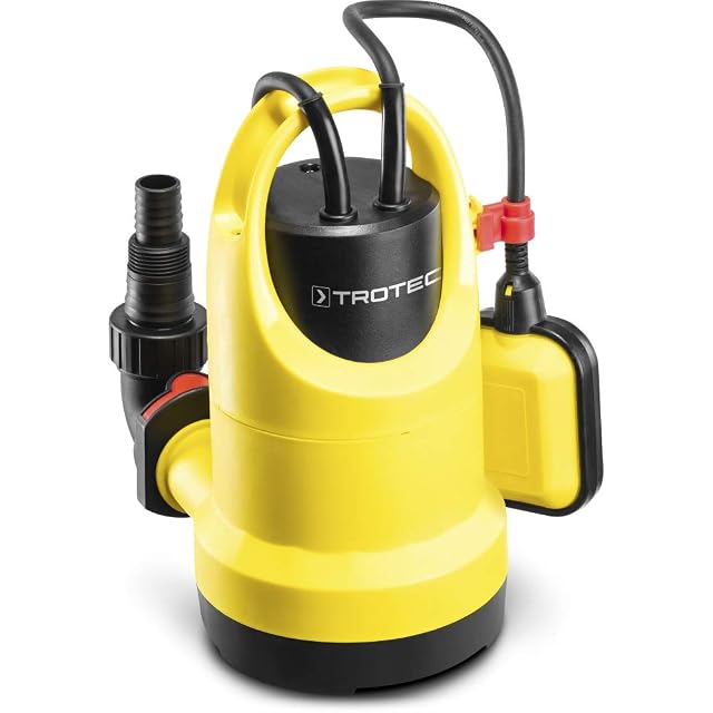 TROTEC TWP 4006 E clear water submersible pump with a float switch