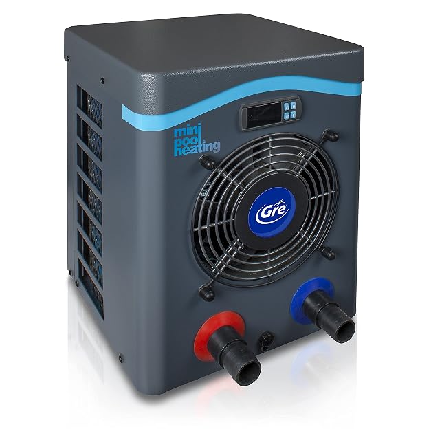 Gre mini pool heat pump connected directly to pool hoses without a bypass
