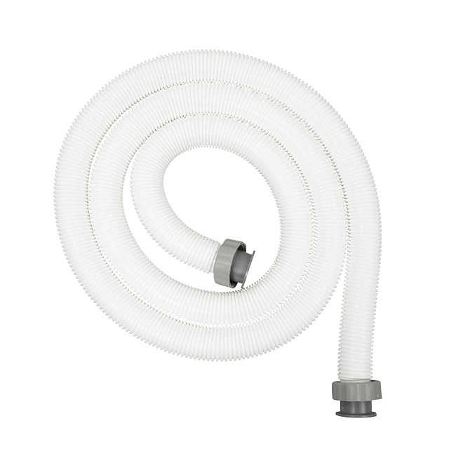Bestway universal pool hose 300 cm long at 38 mm with screw connections at each end