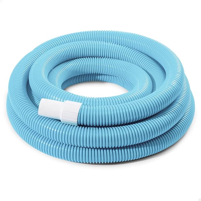 Intex Deluxe spiral vacuum hose 7.6 metres long at 38 mm with removable end fittings