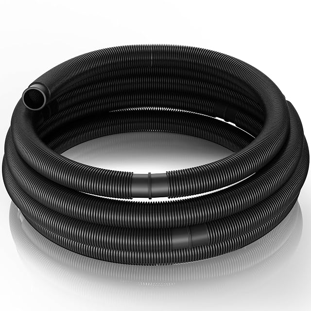 Wiltec 9 metre pool hose at 32 mm diameter with moulded sockets