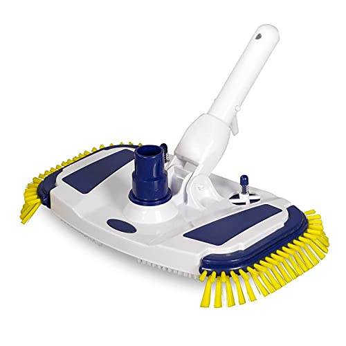 POOL Total Premium floor vacuum brush 350 by 200 millimetres with side bristles